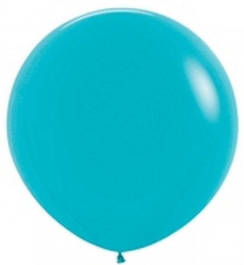 Deluxe Turquoise Blue balloon BETALLIC+SEMPERTEX