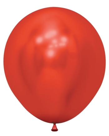 Reflex Crystal Red balloons BETALLIC BETALLATEX