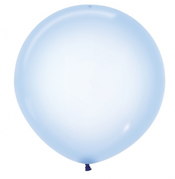 Crystal Pastel Blue balloon BETALLIC+SEMPERTEX