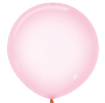 Crystal Pastel Pink balloon BETALLIC BETALLATEX