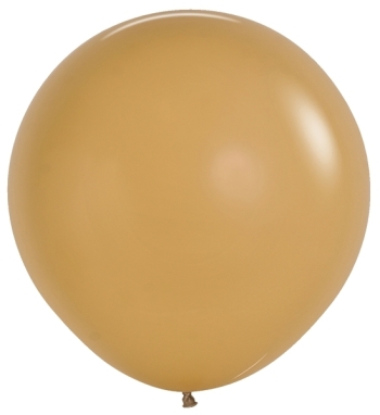 BET (1) 24" Deluxe Latte balloon latex balloons