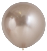 BET (1) 24" Reflex Champagne balloon latex balloons