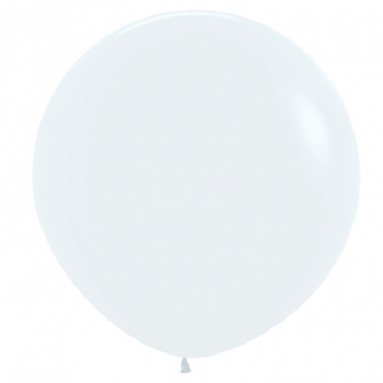 BET (1) 36" Fashion White balloon latex balloons