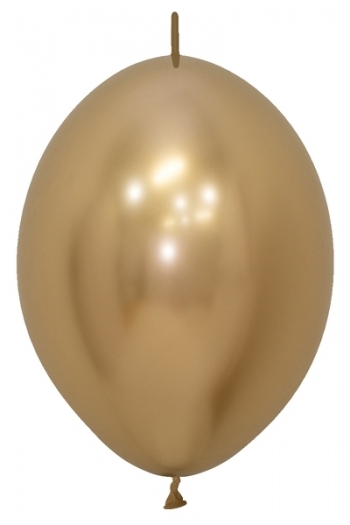 Link-O-Loon Reflex Gold balloons BETALLIC BETALLATEX