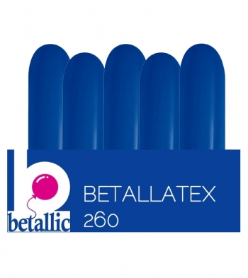 260 Crystal Blue balloons BETALLIC BETALLATEX