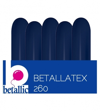 BET (50) 260 Fashion Navy Blue balloons latex balloons