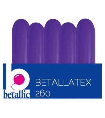 BET (50) 260 Fashion Violet balloons latex balloons