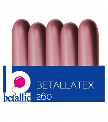 260 Reflex Pink balloons BETALLIC BETALLATEX