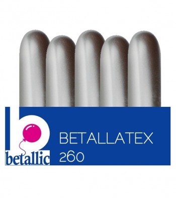 260 Reflex Silver balloons BETALLIC BETALLATEX