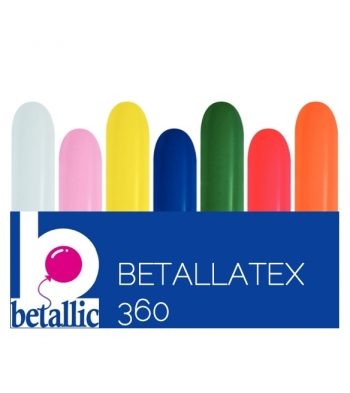 360 Fashion Assorted balloons BETALLIC BETALLATEX