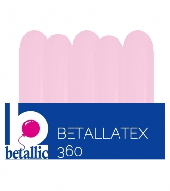 360 Pearl Pink balloons BETALLIC%2BSEMPERTEX