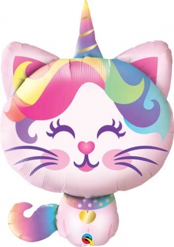 Caticorn Mythical Shape Balloon QUALATEX