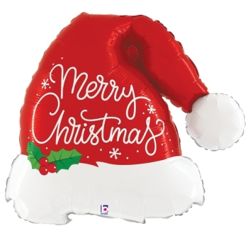 Christmas Santa Hat balloon foil balloons