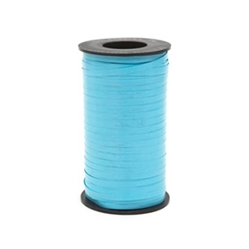 Curly Ribbon - Aqua - 3/16" x 500 yd ribbons