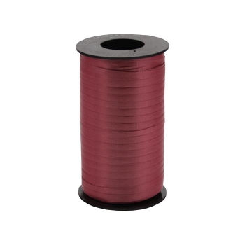 Curly Ribbon - Burgundy - 3/16" x 500 yd ribbons