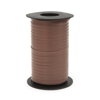 Curly Ribbon - Chocolate - 3/16" x 500yd ribbons