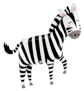 Cute Jungle Zebra balloon foil balloons