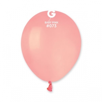 GEMAR (100) 5" Baby Pink balloons latex balloons