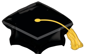 Jumbo Shape Graduation Cap XL balloon foil balloons