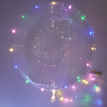 LED Color Lights on a string 9 ft long decorations