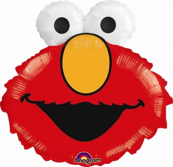 Mini Shape - Elmo Head - Air balloon foil balloons