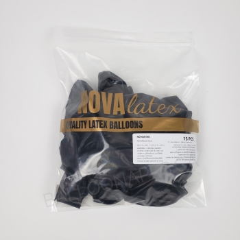 NOVA   Black balloons NOVALATEX