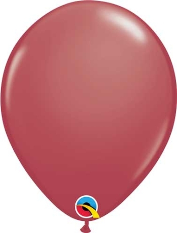 Q (100) 11" Fashion Cranberry balloons latex balloons