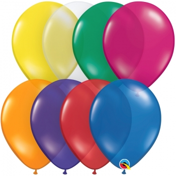 Q   Jewel Assorted balloons QUALATEX