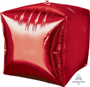 Red Cube Cubez balloon foil balloons