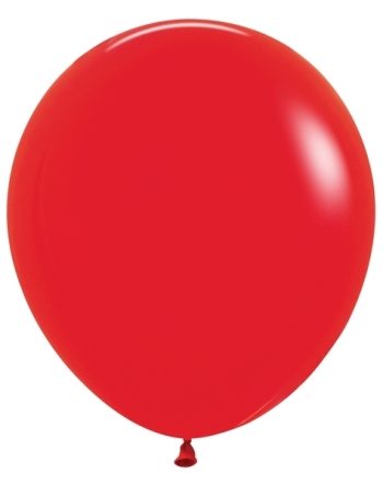 SEM   Fashion Red balloons SEMPERTEX+BETALLIC