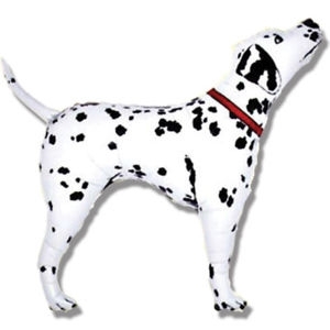 Shape - Dalmatian balloon BETALLIC