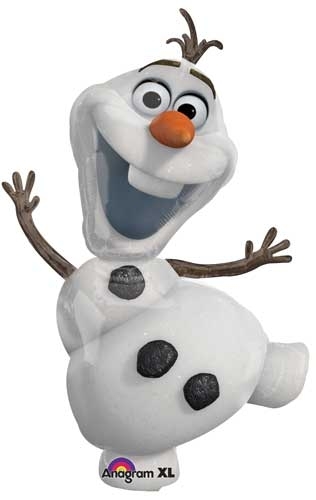 Shape Disney Frozen Olaf balloon ANAGRAM