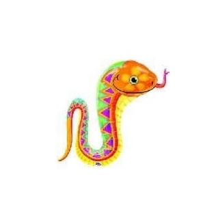 Shape - Snake - Mr Slithers 26" x 30" balloon foil balloons