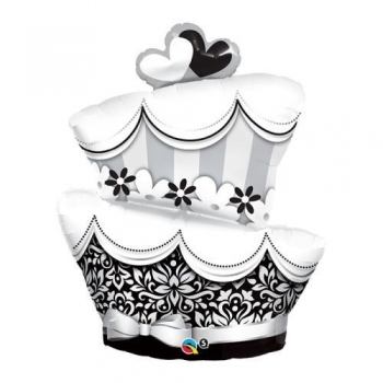 Shape - Wedding Cake  balloon QUALATEX