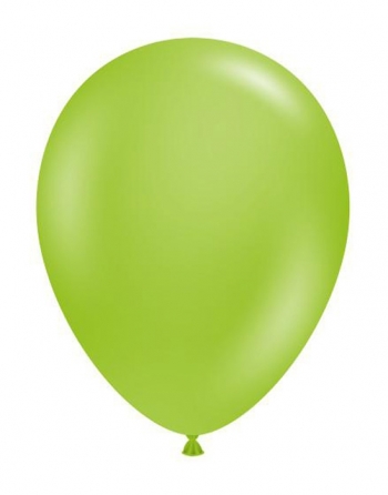 TUFTEX (100) 11" Lime Green balloons latex balloons