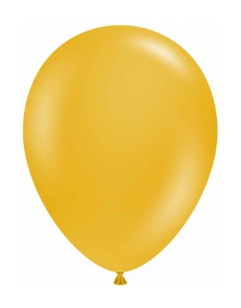 TUFTEX   Mustard balloons TUF-TEX