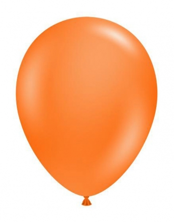 TUFTEX   Orange balloons TUF-TEX