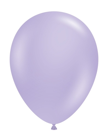 TUFTEX (50) 17" Blossom Lilac balloons latex balloons