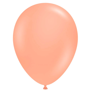 TUFTEX (50) 17" Cheeky Peach balloons latex balloons