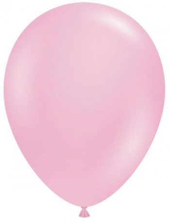 TUFTEX (50) 17" Pink balloons latex balloons