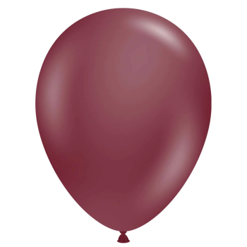 TUFTEX (50) 17" Samba Burgundy balloons latex balloons