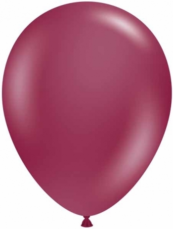 TUFTEX (50) 17" Sangria balloons latex balloons