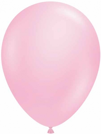 TUFTEX (50) 17" Baby Pink balloons latex balloons