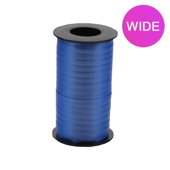 WIDE Curly Ribbon - Royal - 3/8" x 250 yds ribbons