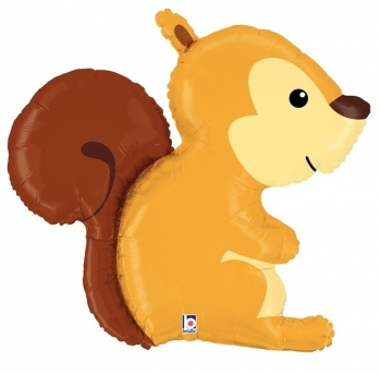 Woodland Squirrel Super Shape balloon foil balloons